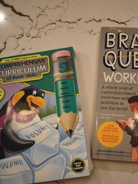 Homeschool Workbooks-Grade 5/Grade 6- Reading-Writing-Math-History-Educational